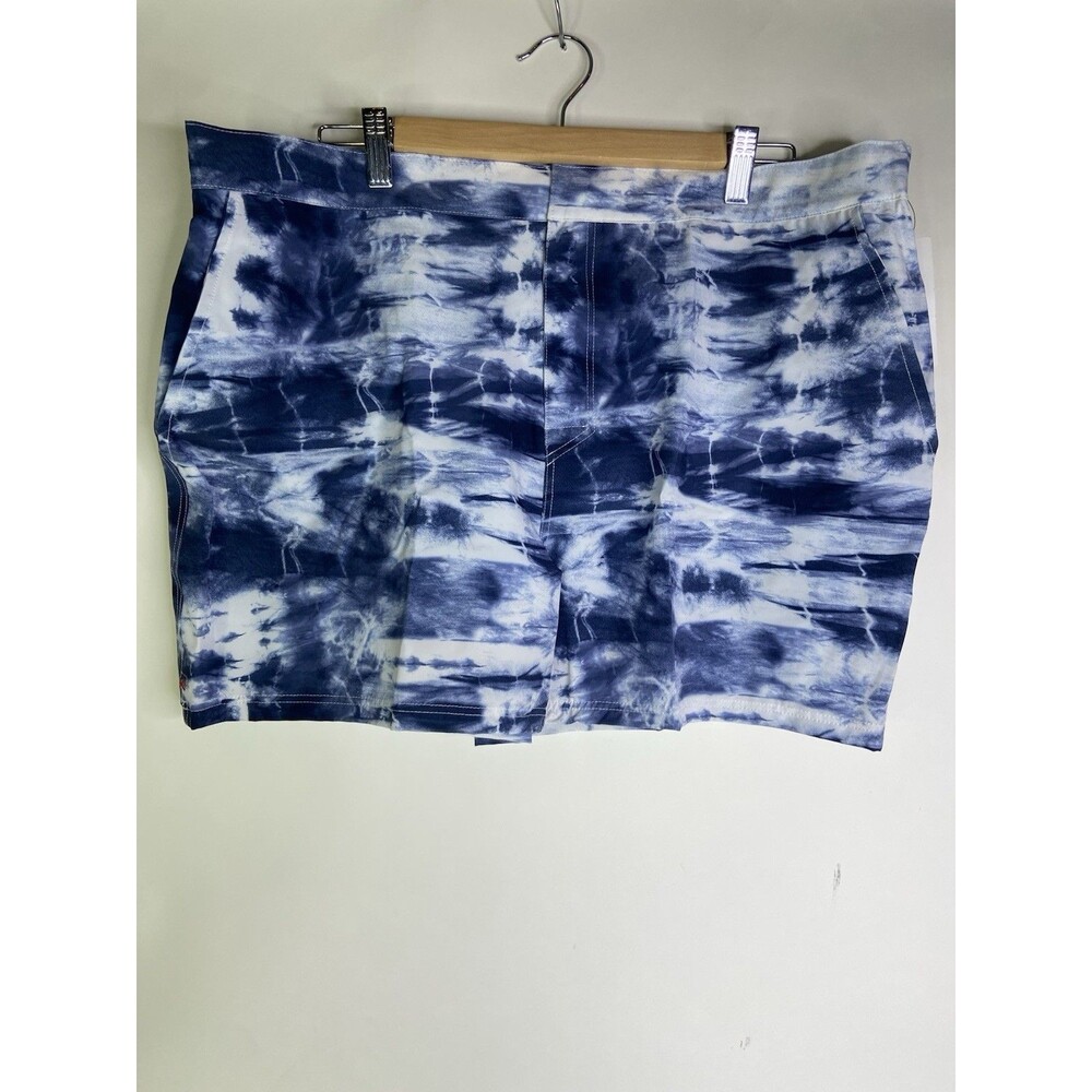 2XIST Ibiza Mens XL Shibori Tie Dye Swim Shorts Trunks Swimwear Bottoms Pockets